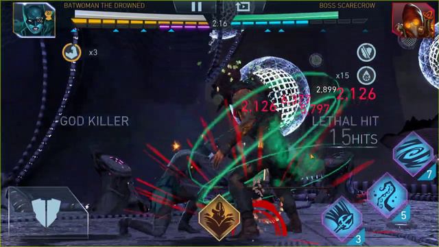 Boss Scarecrow League Raids T7 Easy Oneshot Injustice 2 Mobile смотреть онлайн