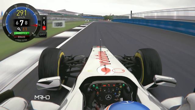 F1 2011 Button Onboard Silverstone | Assetto Corsa смотреть онлайн