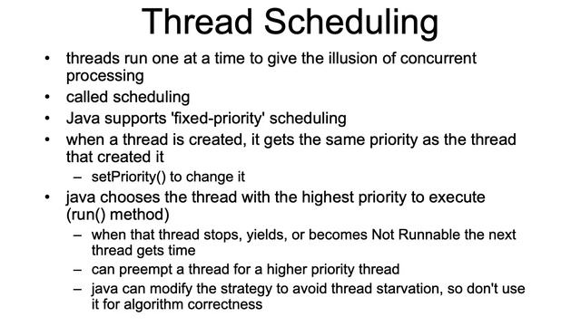 Threads in Java: Slide deck presentation смотреть онлайн