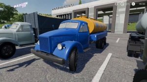 Farming simulator 2019 мод ГАЗ 51 модуль пак ГАЗ 52  И 53