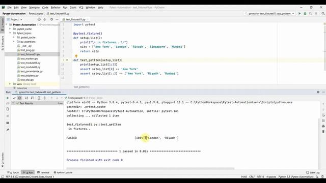 Pytest Tutorial: All About Using Pytest Fixtures With Examples | Pytest For Beginners