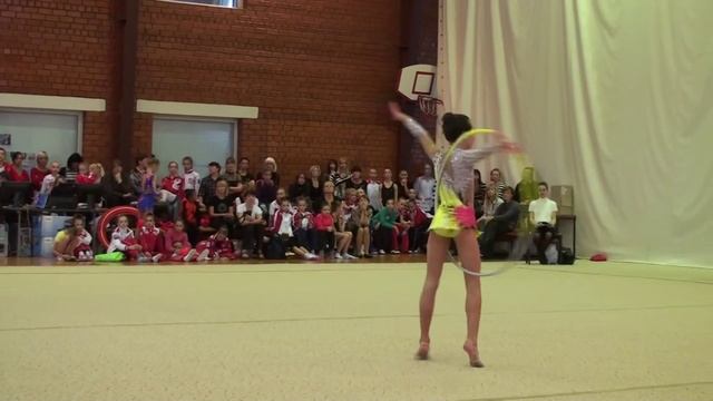 Павлова Мария, обруч. Юные гимнастки 2010 смотреть онлайн