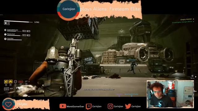 Weyland Yutani Presents Corinjian Plays Aliens Fireteam Elite - 21:9 - PC смотреть онлайн