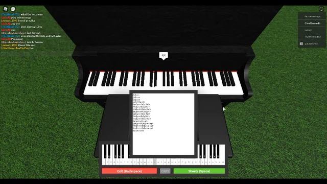 How to play XXXTENTACION ''Changes'' on ROBLOX Piano! смотреть онлайн