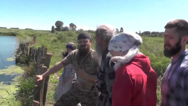 Осмотр гостями Рыжковского (северного) пруда и нашего труда. 07. 07. 2019 смотреть онлайн