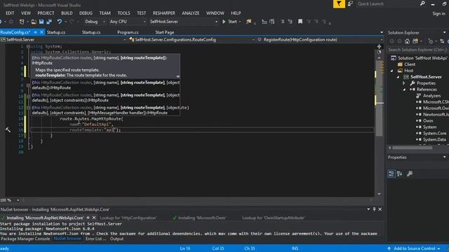 Self Hosting SignalR and Web API (Self Host Server, C#) | Visual Studio 2019 | Part 1 смотреть онлайн