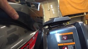 Разбираю пластик на квадроцикле Aodes 1000