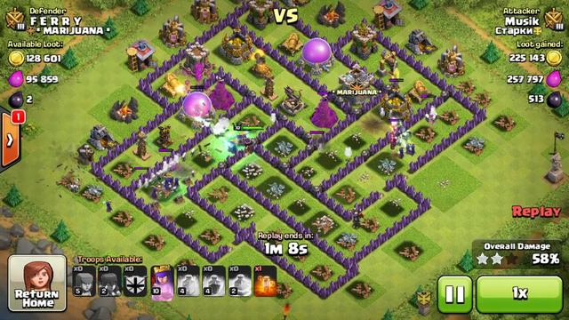 Ведьмы тащат!Атака фулл ведьмами. смотреть онлайн