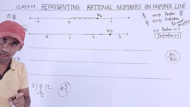 How to represent Rational Numbers on Number Line - Number System - Class 9 - Ch 1 | tricks | 2022 смотреть онлайн