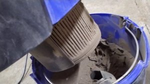 Строительный, промышленный пылесос. без мешка. Пневмоочистка фильтра, принцип работы.