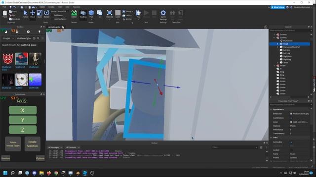 roblox studio, making crash test car scene смотреть онлайн