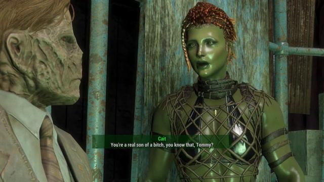 FALLOUT 4 - CAIT AS FEMALE HALF SUPERMUTANT - BY DLXXX смотреть онлайн