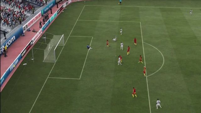FIFA 12 INSANE SCORPION KICK LIVE REACTION смотреть онлайн