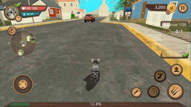 СИМУЛЯТОР Маленького КОТЕНКА #1 Cat Sim Online - Новая игра с Кидом на канале пурумчата