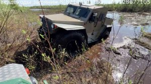 Вездеходы Зырянин. Катаем шины Кречет 1600х680.