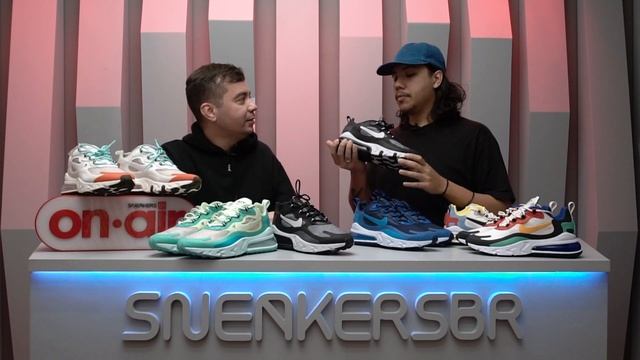 SBROnAIR Vol. 153 - Unboxing Nike Air Max 270 React смотреть онлайн
