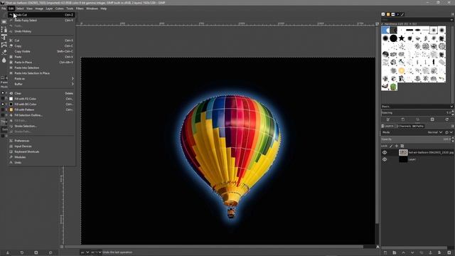 Speed Art - GIMP 2.10 - Magic Wand смотреть онлайн
