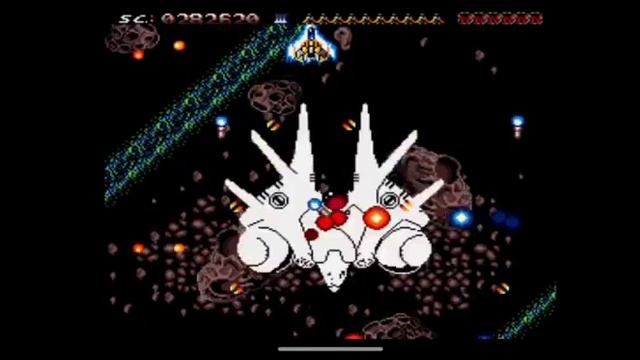 Scrolling shooting Veritex sega Genesis смотреть онлайн