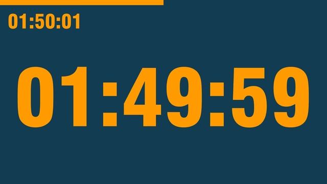 3 Hour 40 Minute Timer (with End Alarm, Time Elapsed And Progress Bar)