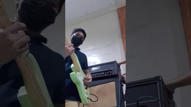 Fender player stratocaster and Laney Tube Amp смотреть онлайн