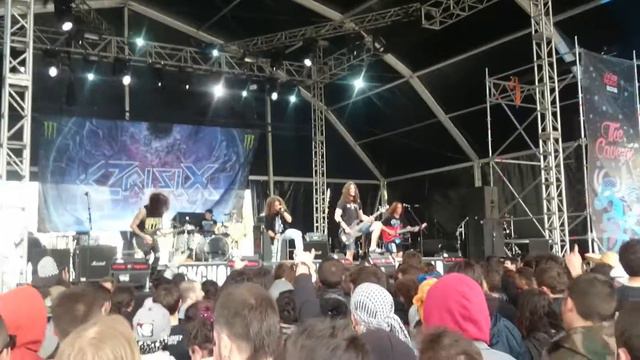 CRISIX - BRUTAL GADGET ( VIÑA ROCK 2016)