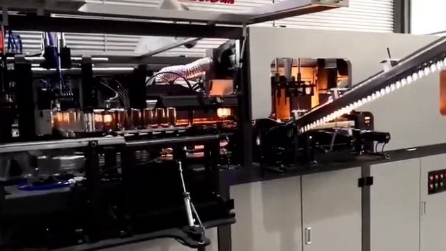 Автоматический выдувной станок . смотреть онлайн