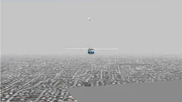 Flight Simulator For Windows 95 Adventure: LA Haze Maze - Cessna Skylane RG At Van Nuys.