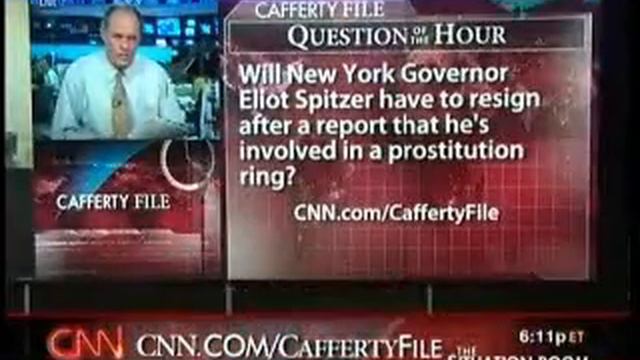 Cafferty File: Should Spitzer Resign? смотреть онлайн