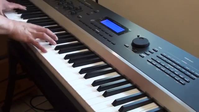 1000th Video - Piano Song on Kurzweil Artis смотреть онлайн