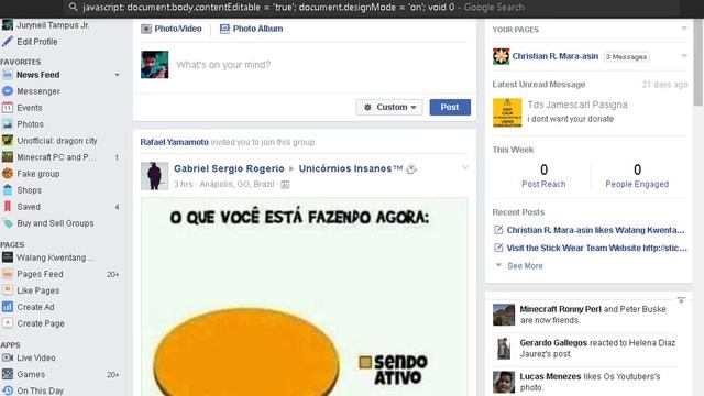 toturial:How to prank you friends using your FACEBOOK or their facebook смотреть онлайн