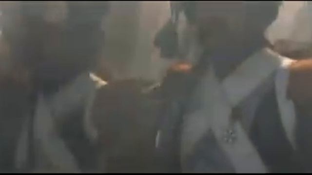 Наступление старой гвардии НаполеонаВатерлоо 1815