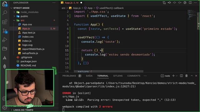 O Strict mode mudou na versão 18 do React e você não está codando errado!! смотреть онлайн
