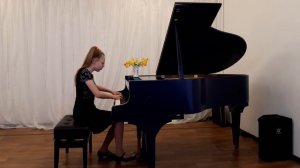 Юлия Лубянова, ДШИ г. Качканар.  А. Гедике "Гроза"