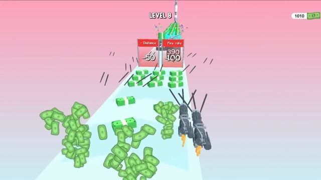 Gun Head Run - Gameplay Walkthrough Part 1 | Gun Run head tutorial (Android,iOS) смотреть онлайн