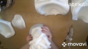 МК Ростовая роза торшер- светильник. Часть2 сборка розы?