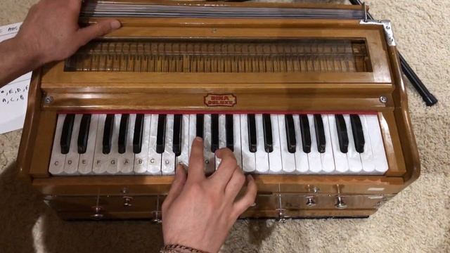 Radhey Radhey Govinda l Harmonium Notes l Jagadguru Shri Kripalu Ji Maharaj смотреть онлайн