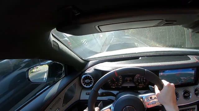 Mercedes-AMG CLS 53 Exhaust Sound POV Drive - Downshift & Upshift