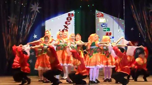 Русский танец Весна 2012 Восходящие звезды Батырево смотреть онлайн