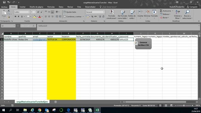 Vídeo File Virtual - Macro para generar archivo .CSV смотреть онлайн