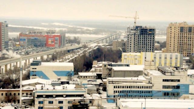 Селенгинская вид из окна дома Центральный район смотреть онлайн