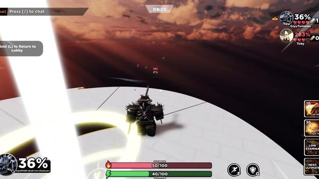 CHAINSAW(Dark Iron Skin) CHAINSAW Roblox Encounters ⚔️ Fighting смотреть онлайн