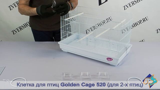 Клетка Golden cage для птиц 520 смотреть онлайн