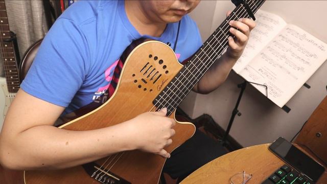 Moon River - Henry Mancini ( Solo Guitar Arrangement Cover ) смотреть онлайн
