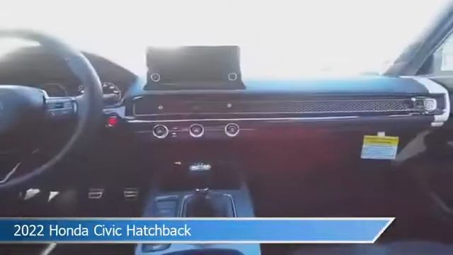 2022 Honda Civic Hatchback NE003461 смотреть онлайн