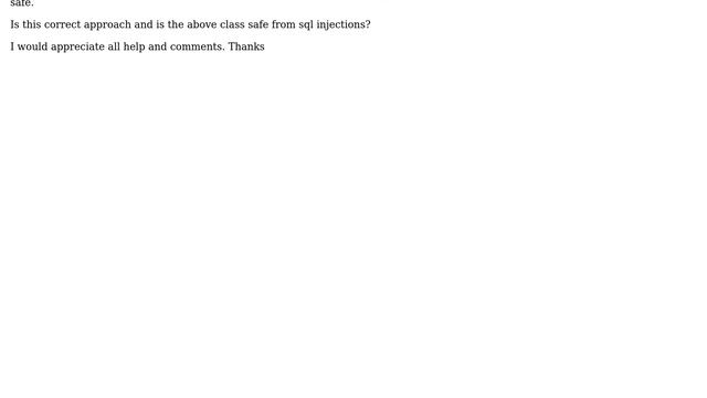 Code Review: Class to create dynamic php + mysql queries (safely) смотреть онлайн
