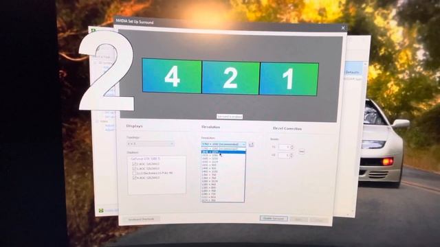 How to Setup Nvidia Surround for Truck /Racing Simulator смотреть онлайн