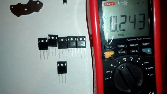Поддельные транзисторы из Китая: FGH60N60SMD смотреть онлайн