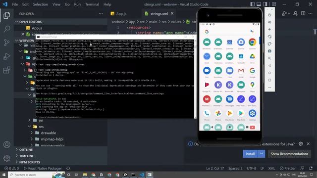 Tutorial Membuat Aplikasi Webview dengan React Native [2022] смотреть онлайн