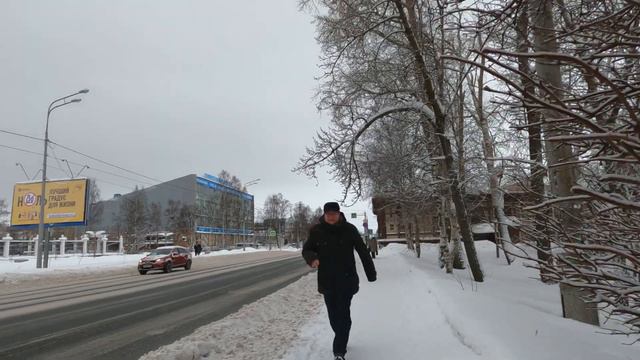 4k walk Arkhangelsk. 走阿尔汉格尔斯克 NSMU смотреть онлайн