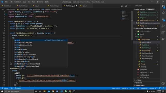 Axios.create ile kendi API istek örneğinizi oluşturun смотреть онлайн